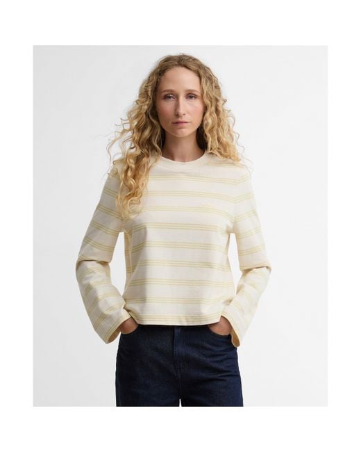 Barbour Natural Long Sleeve T-Shirt
