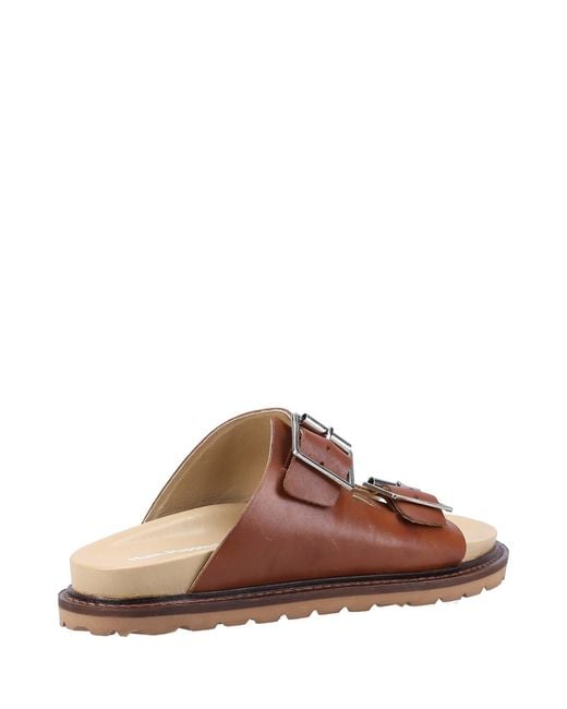 Hush Puppies Brown Blakely Mule Sandal