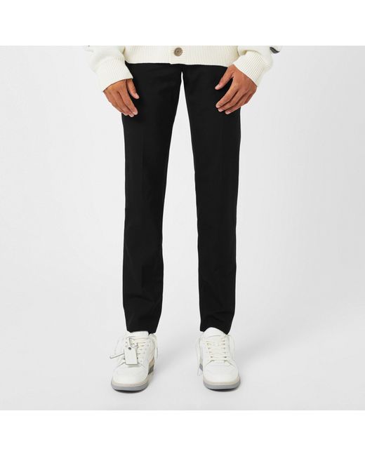 Off-White c/o Virgil Abloh Black Off Skinny Tailored Trousers for men