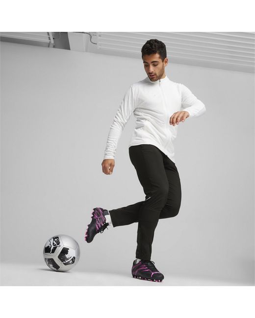 PUMA White Performance Moisture-Wicking Training Jacket for men