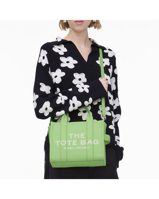 Marc Jacobs Green Small Leather Tote Bag