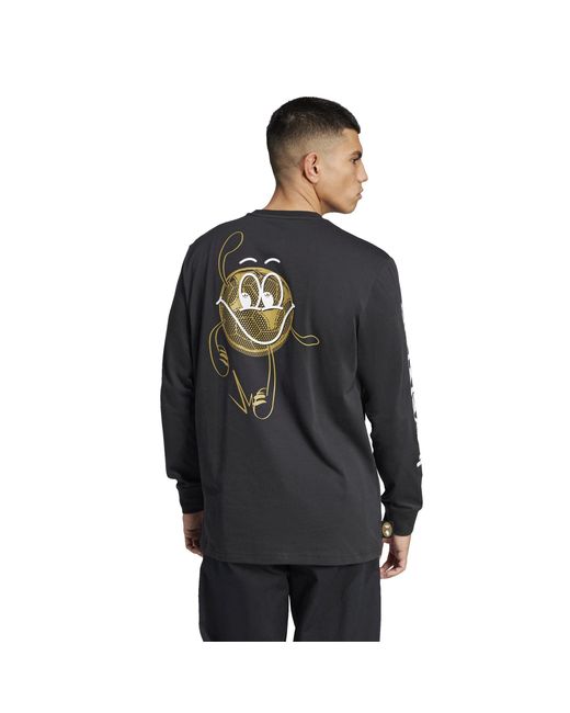 Adidas Black Juventus Graphic T-Shirt Adults for men