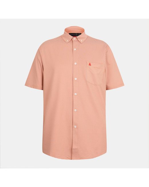 Musto Pink Effortless Ss Shirt for men