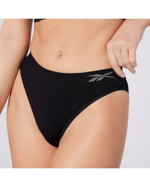 Reebok Black 3 Pack Seamless Briefs