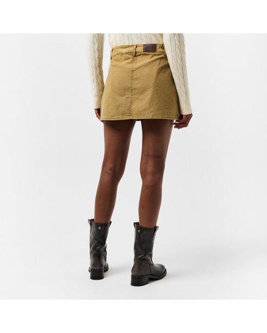 The Couture Club Green Washed Mini Skort