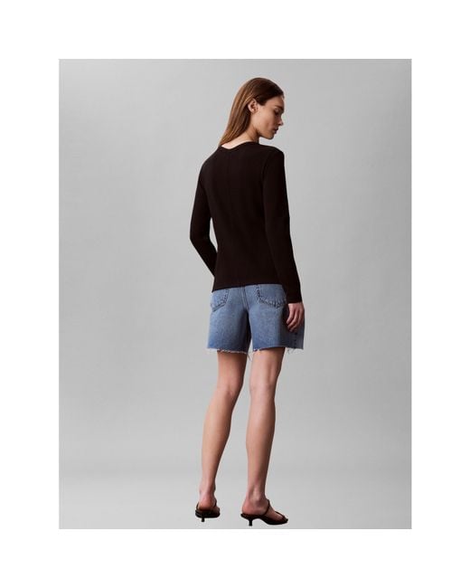 Calvin Klein Black Ckj Cardigan