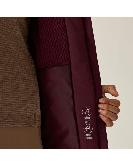 Regatta Red Mabrie Waterproof Jacket