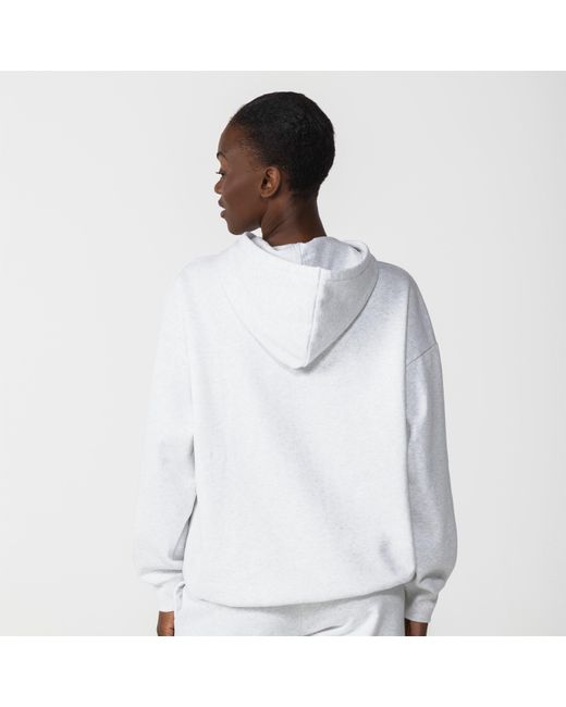 PUMA White Essentials Oversized Hoodie