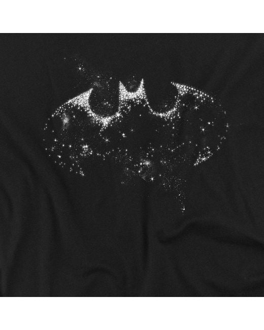 Batman Black Galaxy Cotton T-Shirt for men