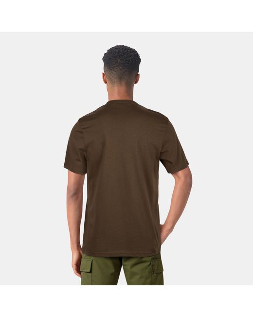 Lyle & Scott Brown Basic Logo T Shirt for men