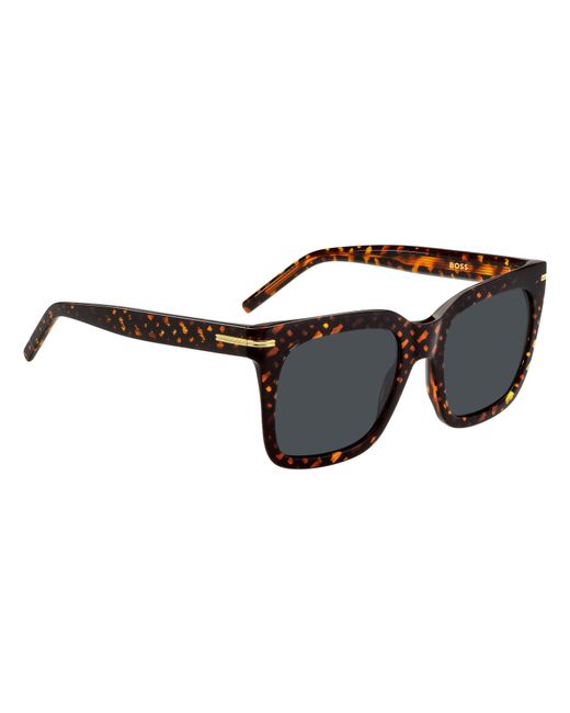 Boss Black Square Round Sunglasses