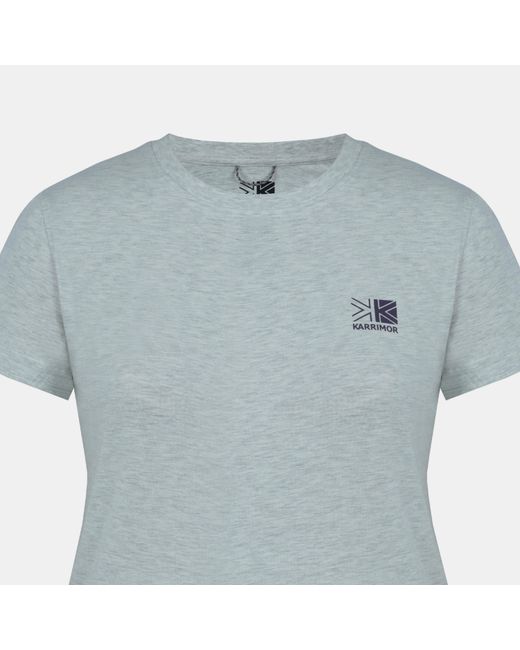 Karrimor Blue Logo Cotton Short Sleeve Crew Neck T-Shirt