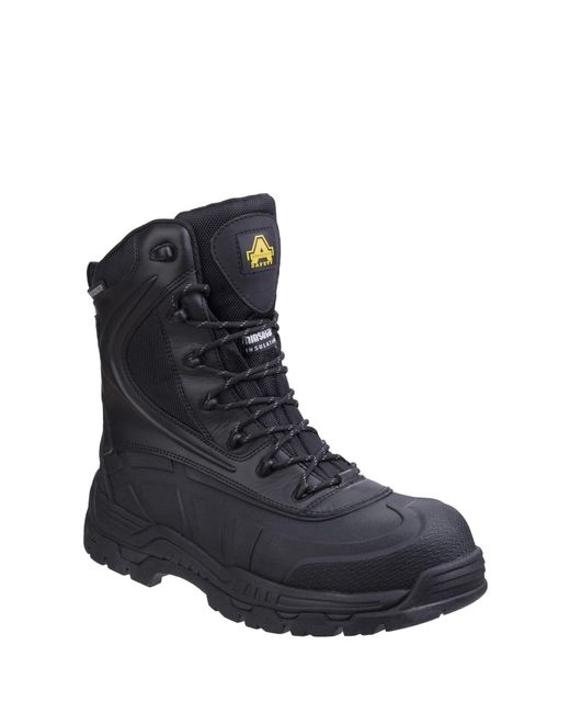 Amblers Safety Blue As440 Hybrid Metal Free Hi-Leg Waterproof Safety B