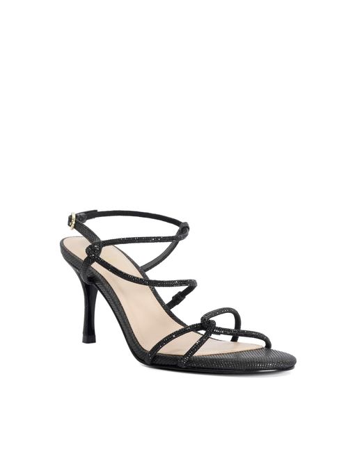 Dune Black Milos Heeled Sandals