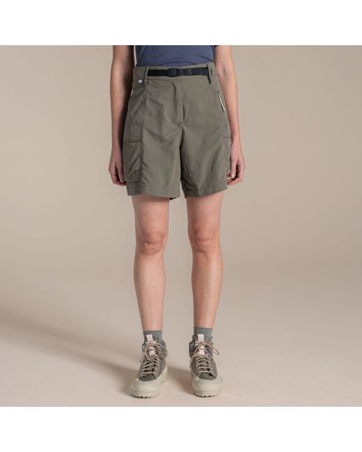 Craghoppers Gray Nosilife Medina Quick-Drying Cargo Travel Shorts