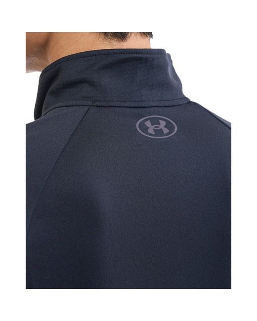 Under Armour Black Tech ½ Zip Long Sleeve for men
