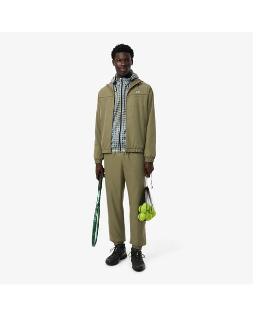 Lacoste Green Full-Zip Track Jacket for men