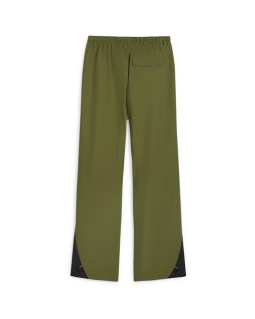 PUMA Green Dare To Open Hem Poly Jogger