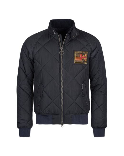 Barbour Black B.Int Smq Merch Jkt Sn64 for men