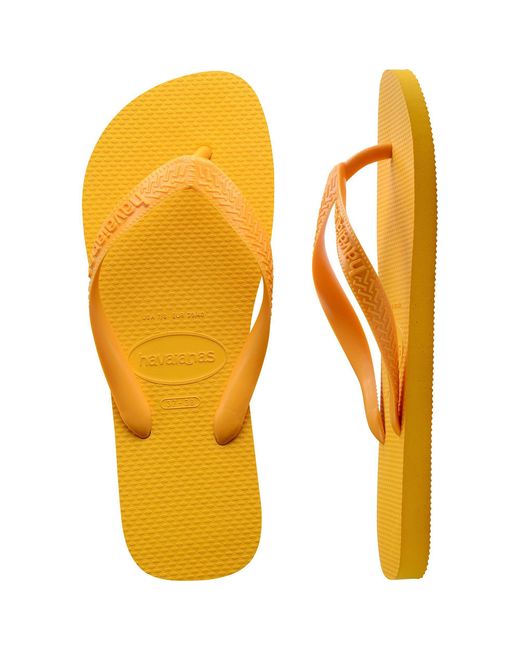 Havaianas Yellow Flip Flops for men