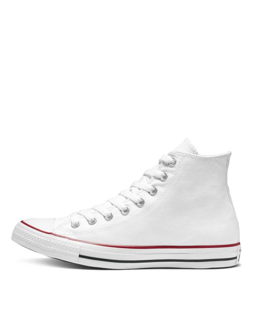 Converse White Converse Converse Chuck Taylor All Star Hi Trainers for men