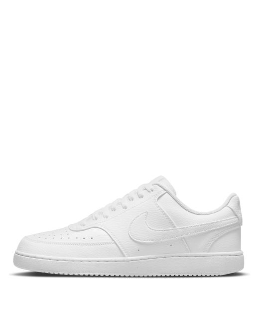 Nike White Court Vision Low Trainers for men