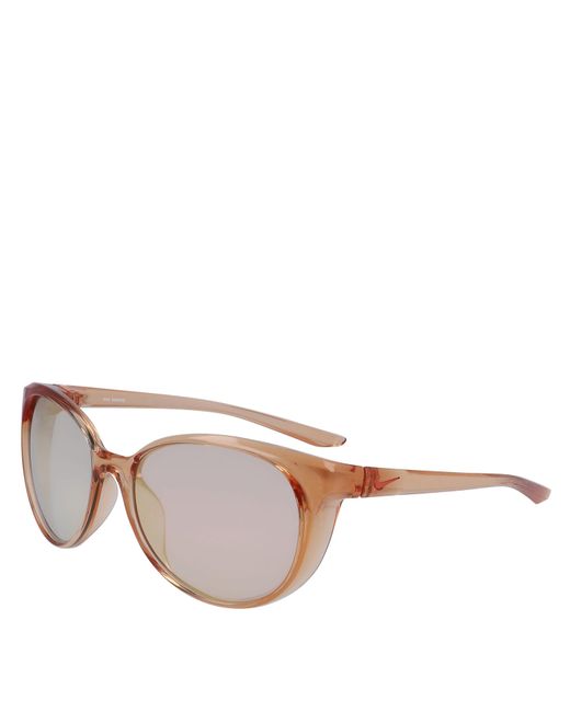 Nike Brown Essence Oval Sunglasses