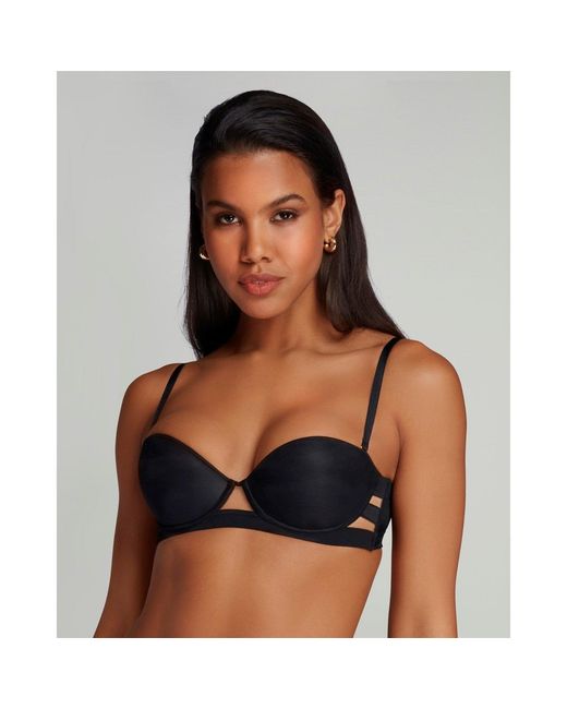 Agent Provocateur Black Lucky Strapless Underwired Bra