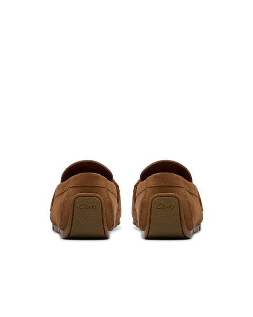 Clarks Brown Corsley Bar Standard Fit for men
