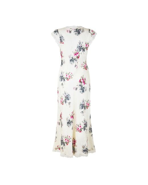 LoveShackFancy Metallic Theodore Maxi Skirt