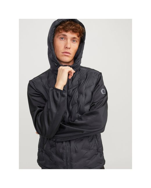 Jack & Jones Gray Hybrid Jacket for men