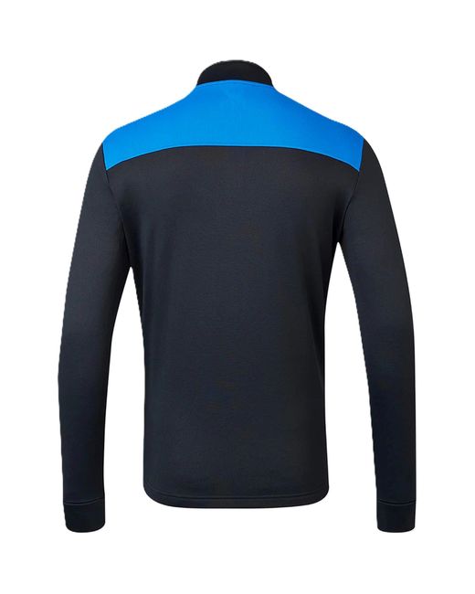 Castore Blue 1/4 Zip Fleece for men