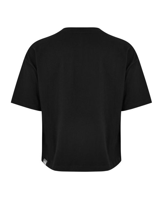 The North Face Black Simple Dome Crop T-Shirt