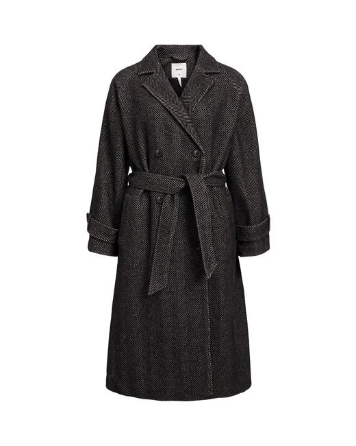 Object Black Keily Water Resistant Overcoat