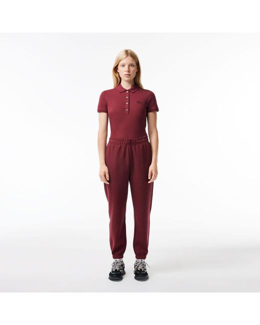 Lacoste Red Sweatpants