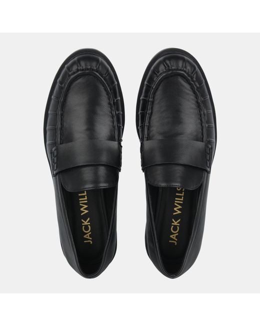 Jack Wills Black Loafer
