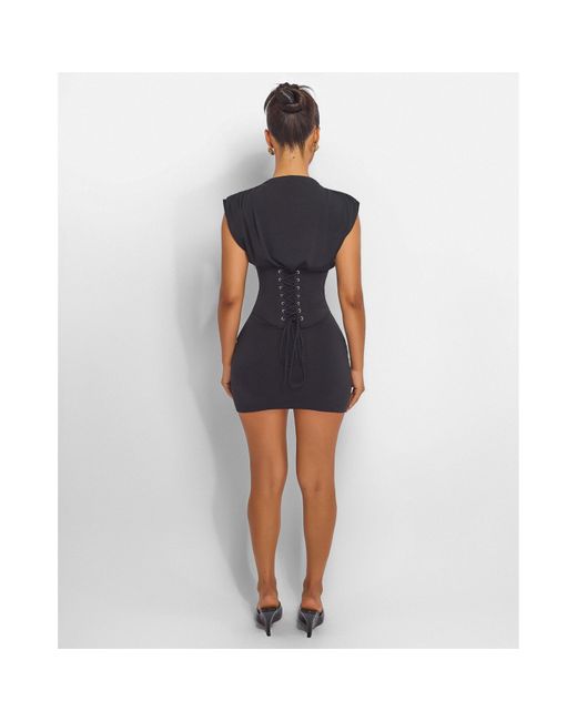 Mars the Label Black Sandra Mini Dress
