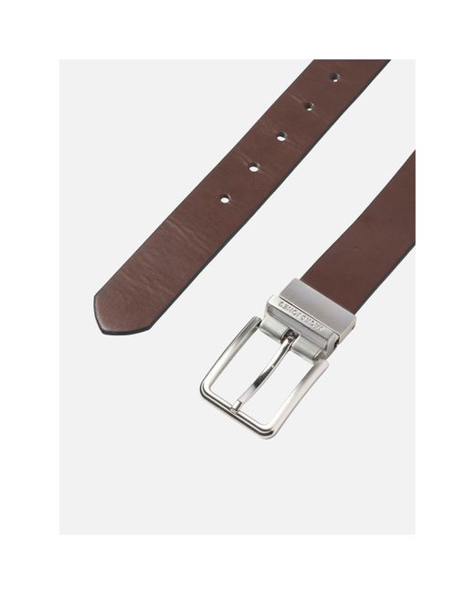 Jack & Jones Brown Garda Reversible Belt for men