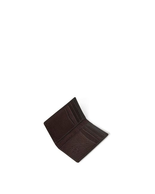 Osprey Brown Osprey Highland Micro Leather Dress Wallet for men