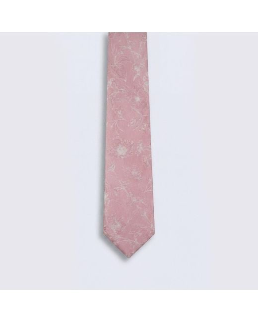 Twisted Tailor Purple Jasper Floral Tie for men