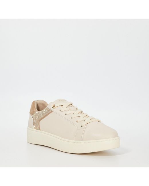Dune Natural Elli Low-Top Trainers