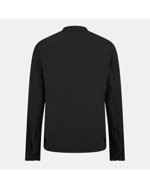 Belstaff Black Walkham Long Sleeve Full Zip Bomber Jacket for men