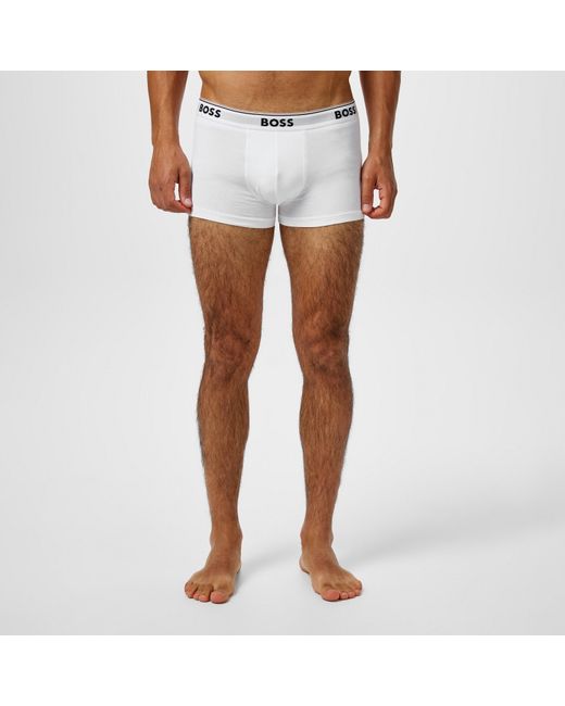 Boss Gray 3 Pack Power Boxer Shorts for men