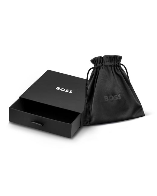 Boss White Sway Chain Stainless Steel Bracelet for men