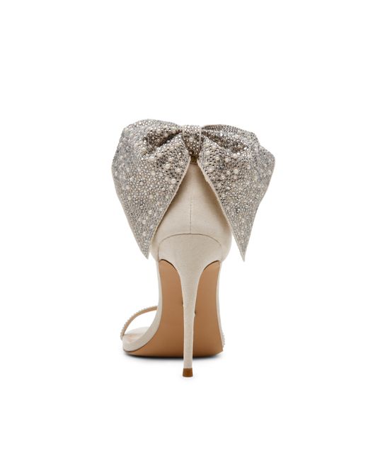 Steve Madden White Heeled Sandals