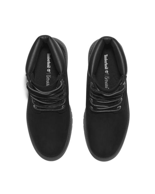 Timberland Black Stone Street Premium Platform Boot
