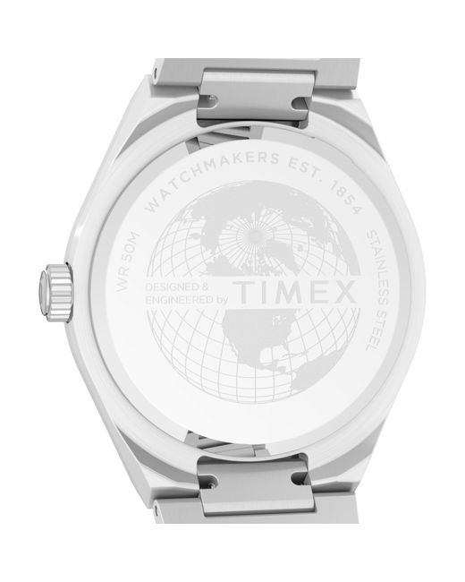 Timex Metallic Water Resistant Analogue Quartz Watch for men