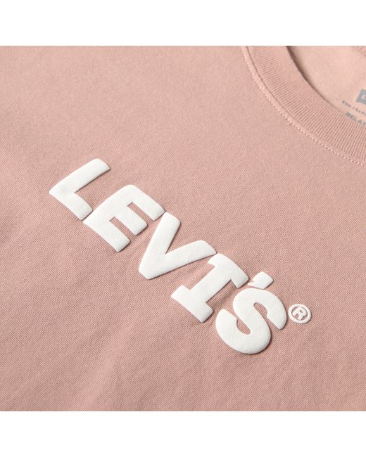 Levi's Pink Icon T-Shirt for men