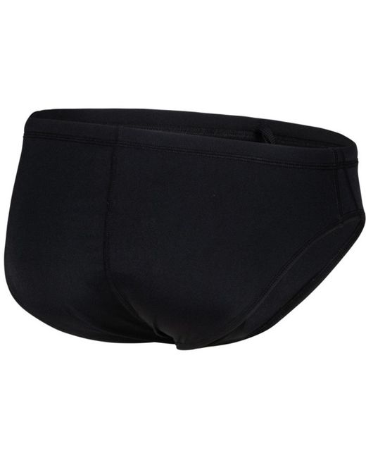 Arena Black Solid Swimming Trunks for men
