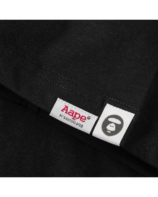 Aape Black T-Shirt for men